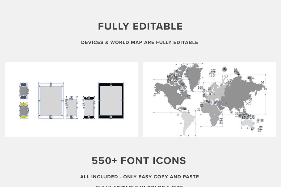 125+页现代、创意及简约 Keynote 幻灯片模板+30高清照片 Be. Keynote Presentation + 30 Photos插图(3)