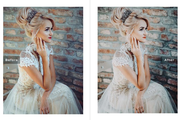 影楼专业婚纱摄影调色滤镜LR预设 Love Story Mobile Lightroom Presets插图(3)