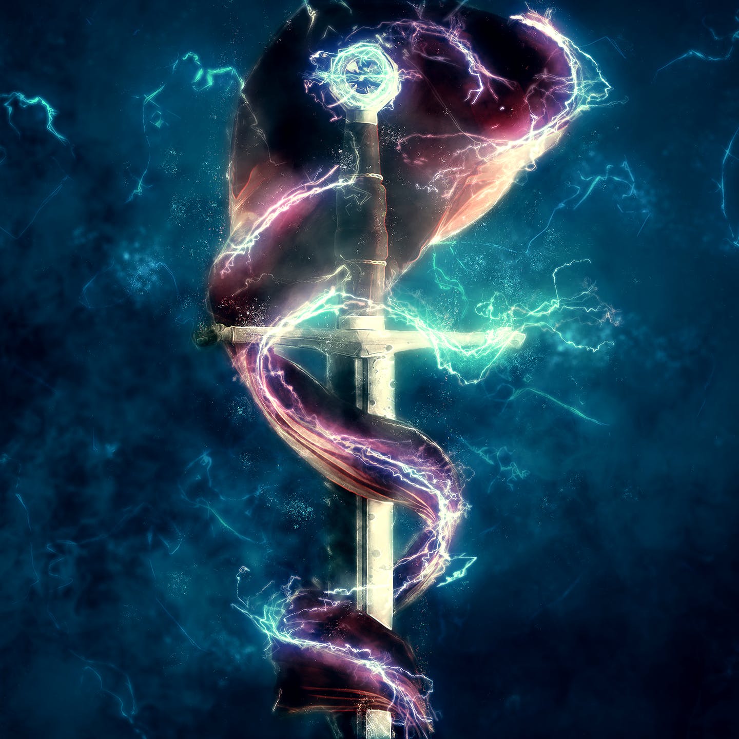 炫酷闪电能量环绕特效PS动作 Impulse CS4+ Photoshop Action插图(6)