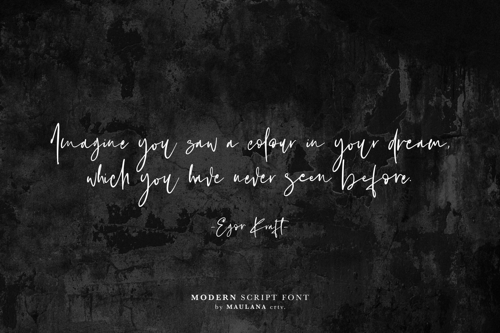 豪迈狂草英文书法字体下载 Hovercut Brush Script Font插图(5)