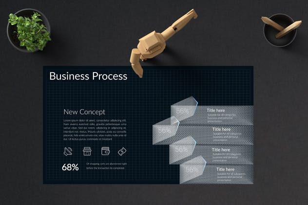 素描图形设计风格PPT幻灯片设计模板v2 SKETCH 2 Powerpoint Template插图(3)