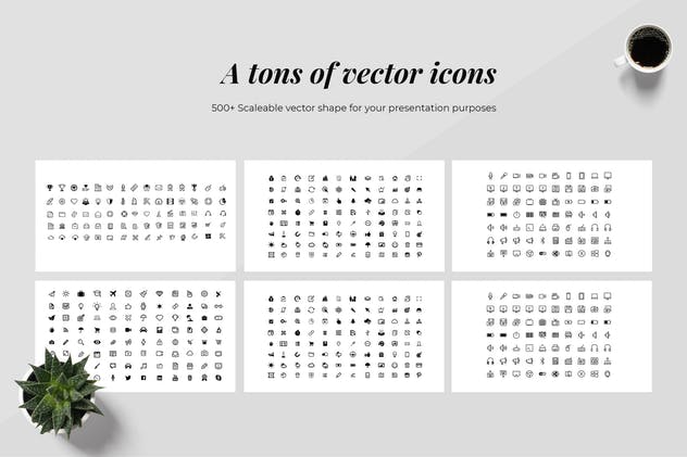 初创项目路演Keynote幻灯片演示模板 Ventura – Startup Keynote Presentation插图(6)