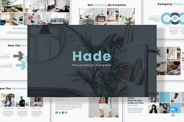 时尚高端的极简主义风格keynote幻灯片演示模版（key）