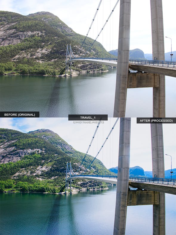 12个旅游景点摄影后期加工LR预设 12 Travel BIG Lightroom Presets插图(1)