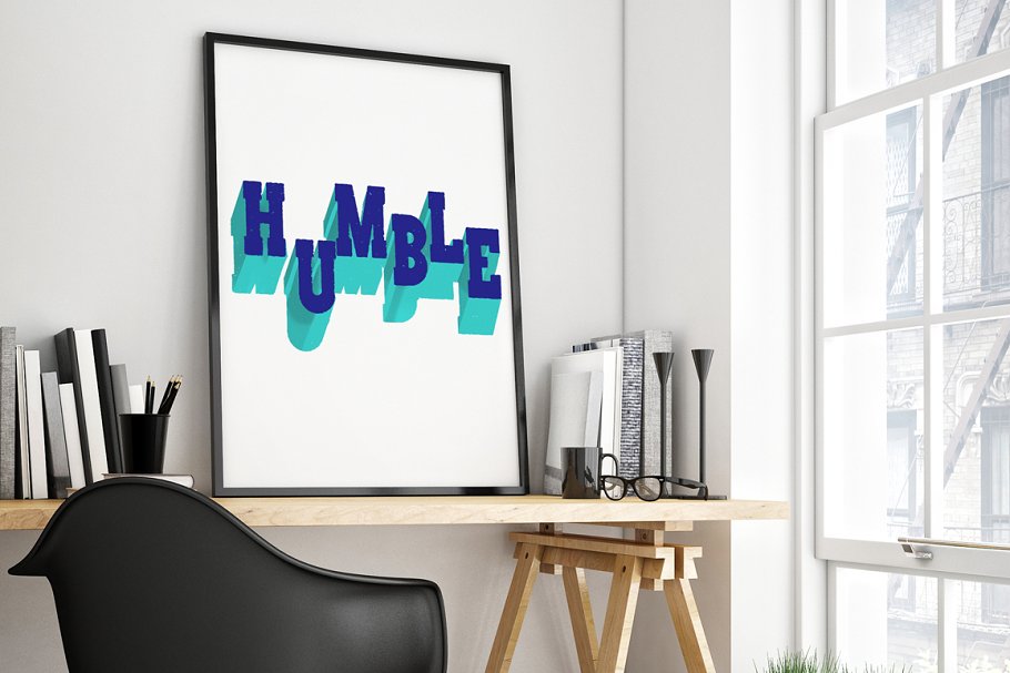 Procreate专用字母字体笔刷 Letter Brushes for Procreate插图(8)