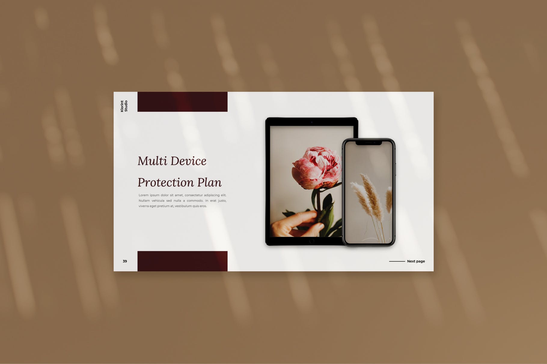 简约时尚风产品发布/项目融资Keynote演示文稿模板 Klorint Keynote插图(3)