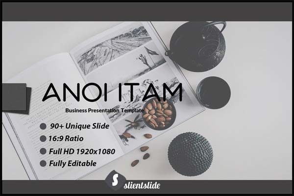 Anoi Itam创意主题 Keynote 模版