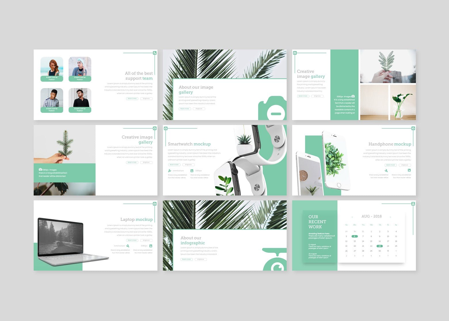 数码产品设计开发企业介绍Keynote演示文稿模板 Monoco – Keynote Template插图(3)