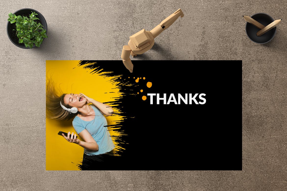 服装行业适用的谷歌幻灯片模板 KUROWO Google Slides插图(3)