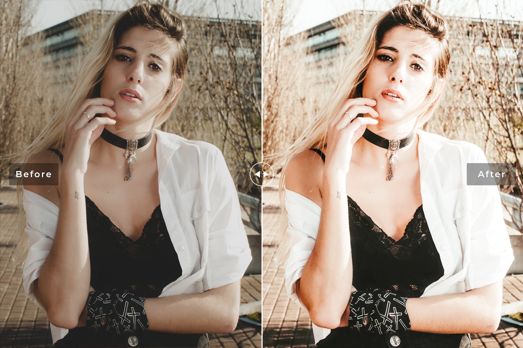 唯美舒适暖色调肖像摄影素材库精选LR预设 Barberry Mobile & Desktop Lightroom Presets插图(1)