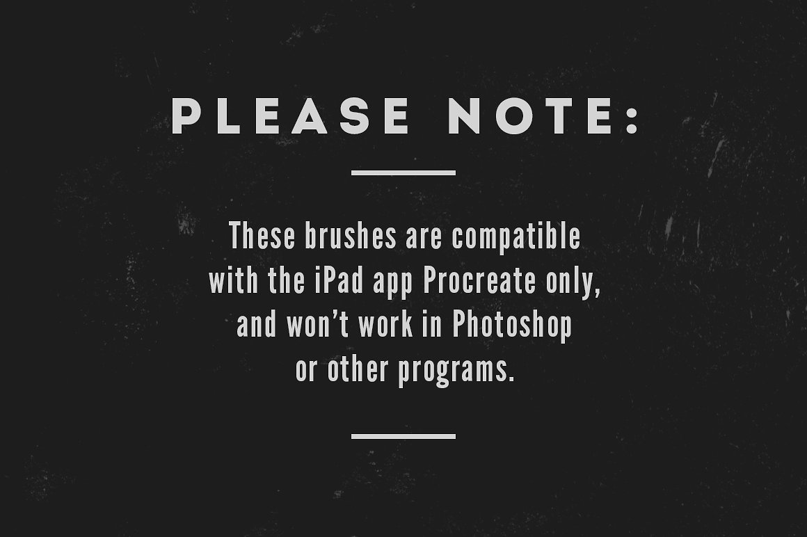 素描/水彩/油画Procreate专用笔刷 Procreate Brushes Starter Kit插图(7)