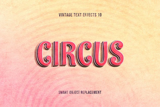 复刻电影加州梦风格文本图层样式 Retrica: Vintage Text Effects Pack插图(10)