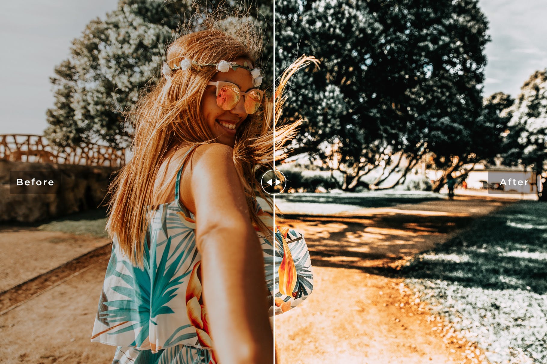 橙色&乳白色高饱和度暖色调Lightroom预设 Creamsicle Mobile & Desktop Lightroom Presets插图(4)