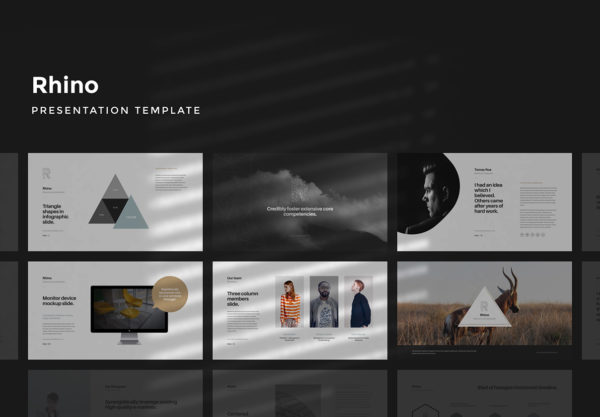 素材库下午茶：时尚高端多用途的素材库精选Keynote模板