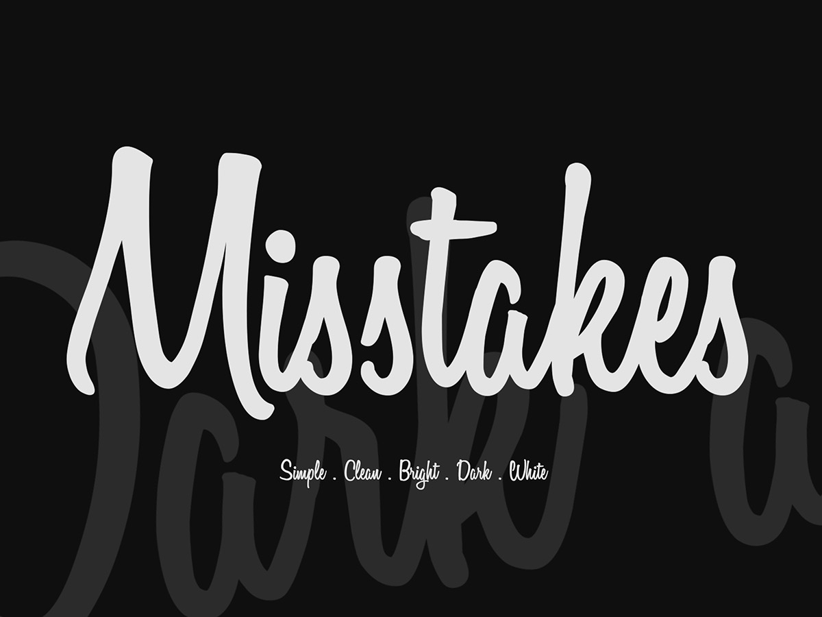 手写英文字体包下载 20 Whopping Fonts插图(85)