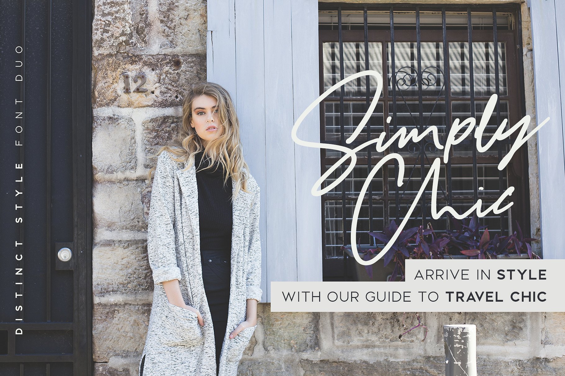 独特风格手写英文字体 Distinct Style Font Duo插图(1)