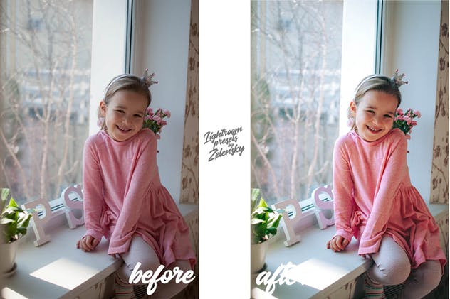 人像肖像摄影暖色调色LR预设 ULYANA –  Lightroom Presets by Zelensky插图(5)