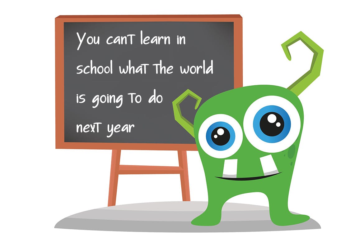 可爱手写风格儿童英文字体素材库精选 Dissert Playfull Display Font插图(3)