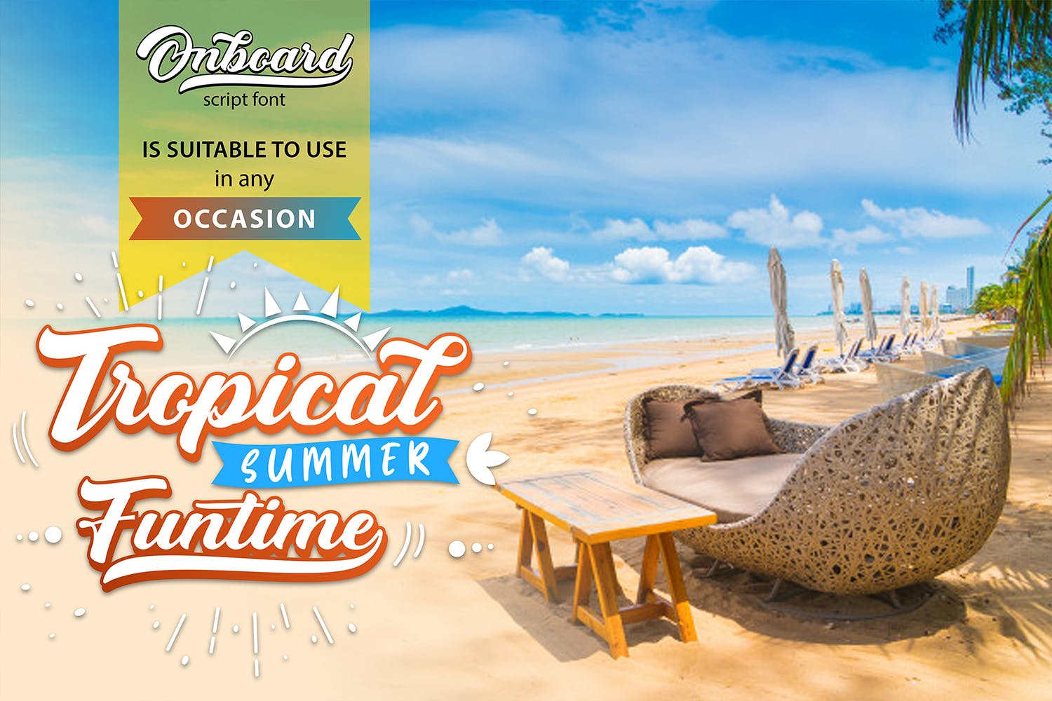 平滑圆润英文笔刷书法字体 Onboard | Smooth Script Font插图(3)