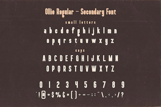 二重奏字体：手写草书书法+粗体无衬线英文字体 Mindset Font Duo插图(4)