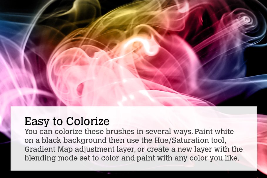 109款抽象烟雾艺术PS笔刷 109 Abstract Smoke Art插图(3)