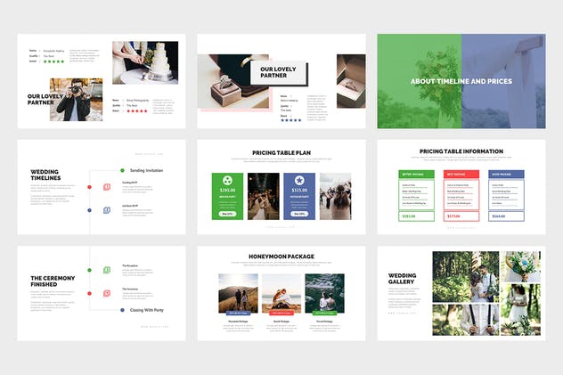 婚礼婚庆策划Google Slides幻灯片素材 Kavela : Wedding Ceremony Planner Google Slides插图(5)