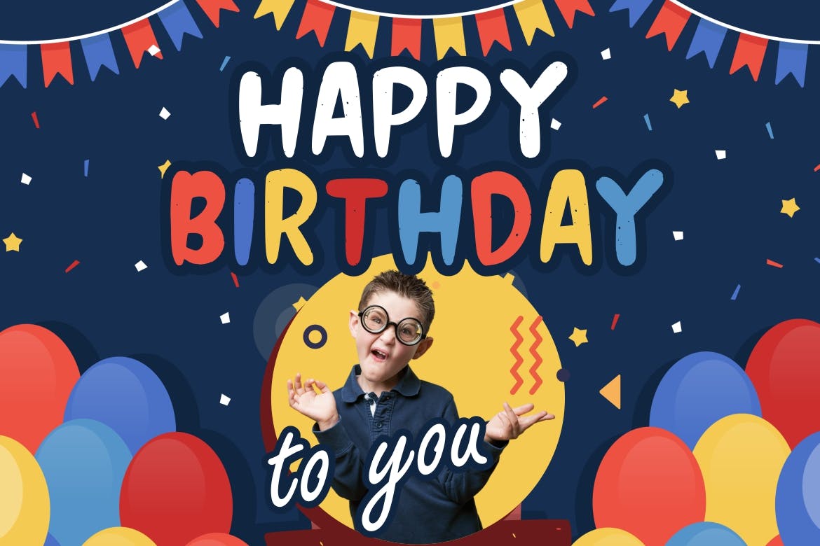 儿童主题设计适用的可爱风格英文画笔字体 Hellobay Fun Children Typeface插图(2)