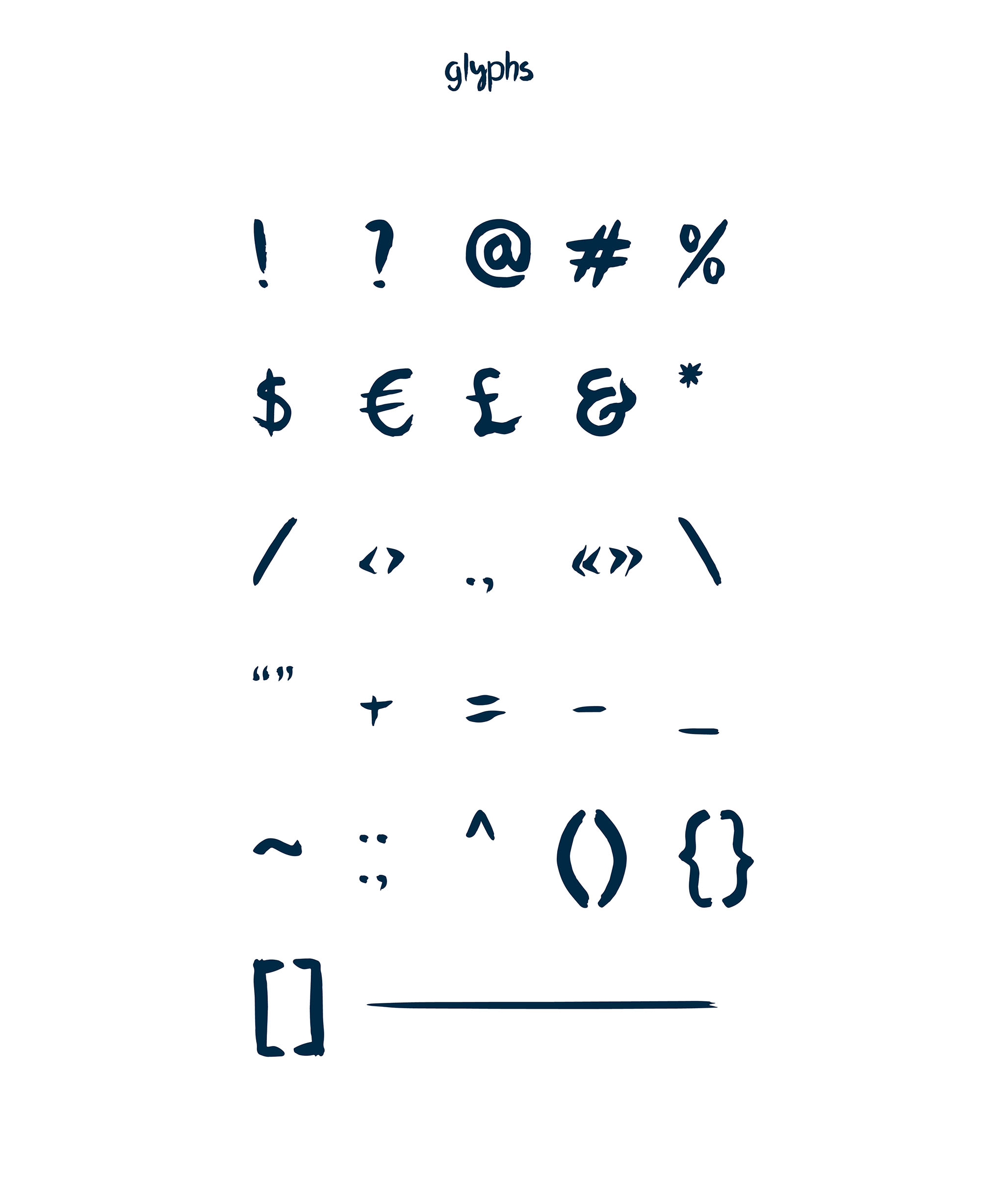 创意广告设计英文画笔手写字体 Flow Brush Font插图(7)