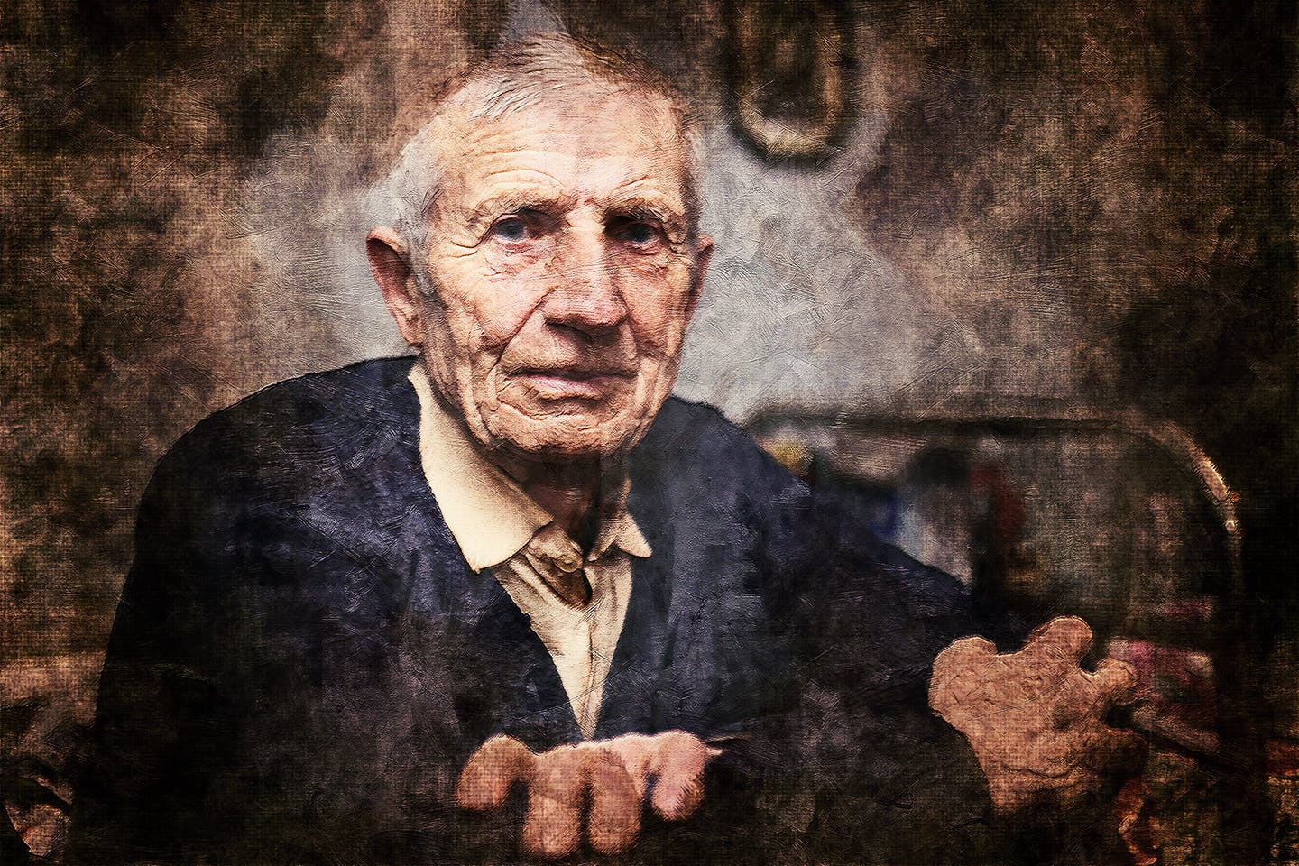 逼真油画效果一键生成PS动作 Real Oil Painting CS3+ Photoshop Action插图(4)