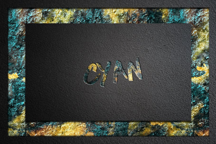 创意水彩金箔PS图层样式[1.1GB] Watercolor and Gold Layer Styles PS插图(14)