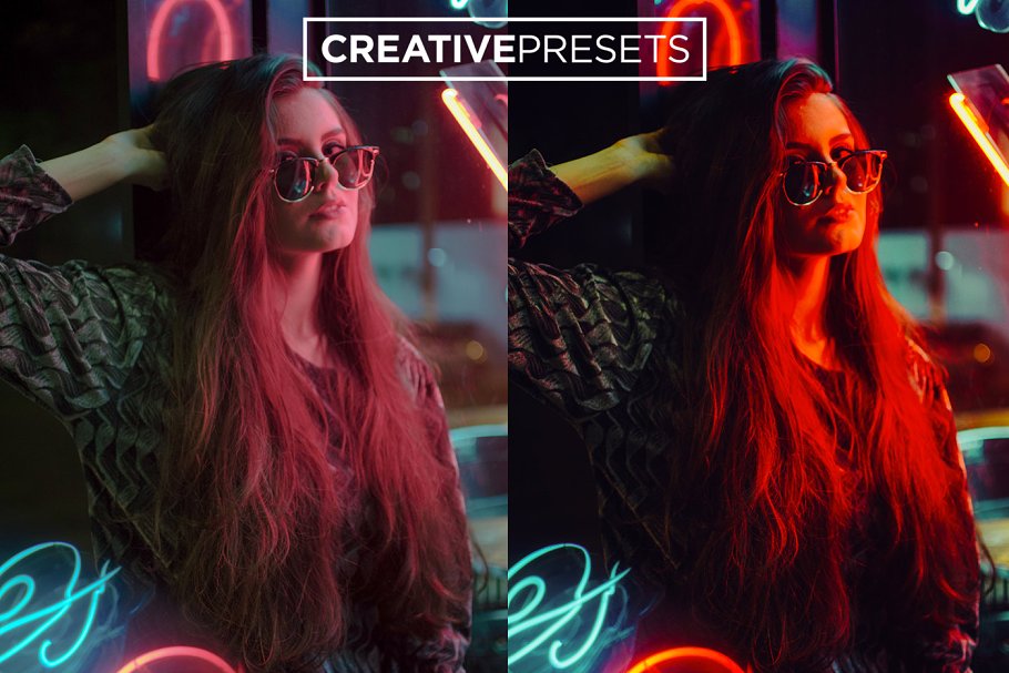 霓虹灯夜景摄影照片后期处理LR预设 Neon Lights Lightroom Presets插图(6)
