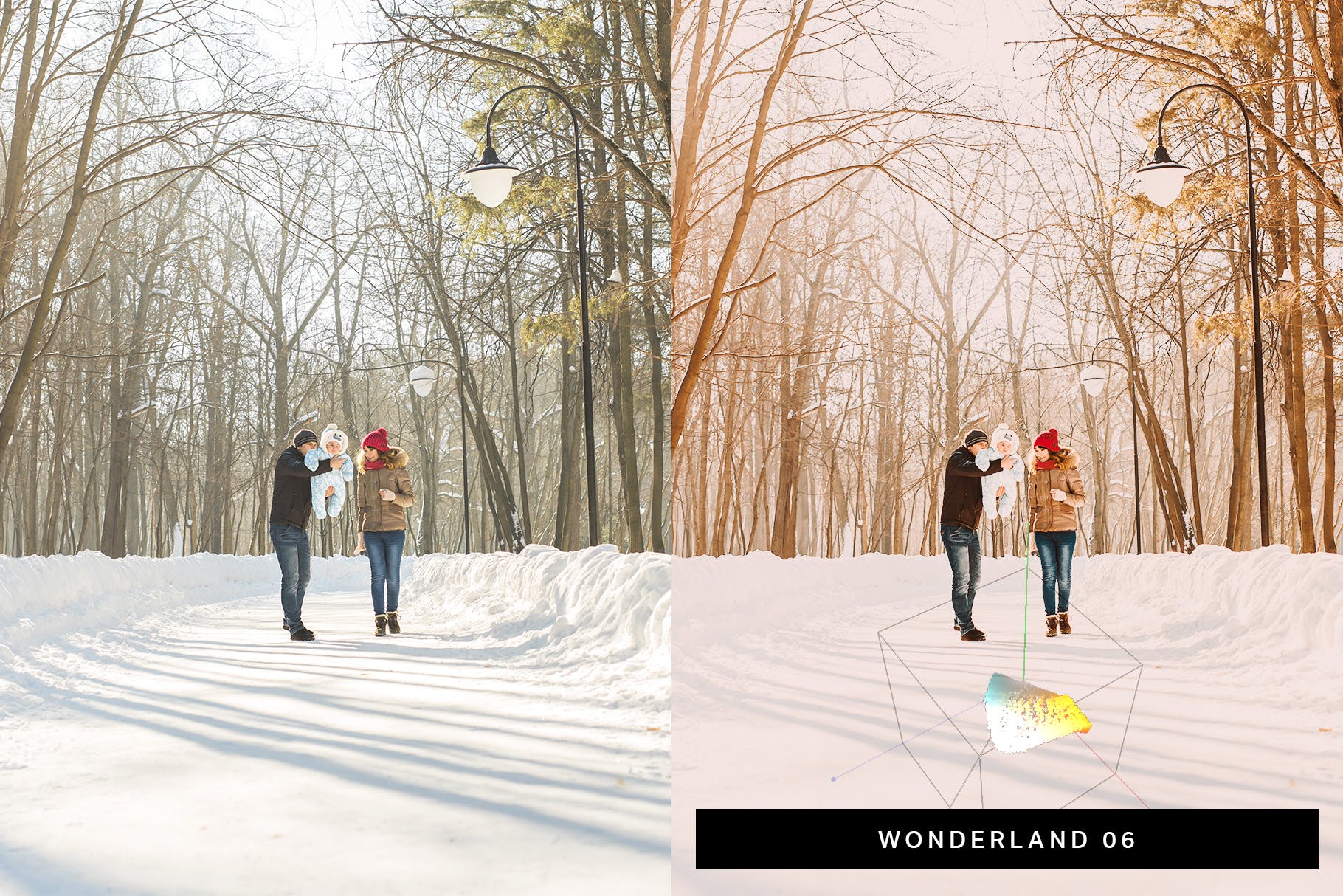 50款喜庆圣诞节主题摄影后期处理LR调色预设 50 Christmas Lightroom Presets LUTs插图(5)