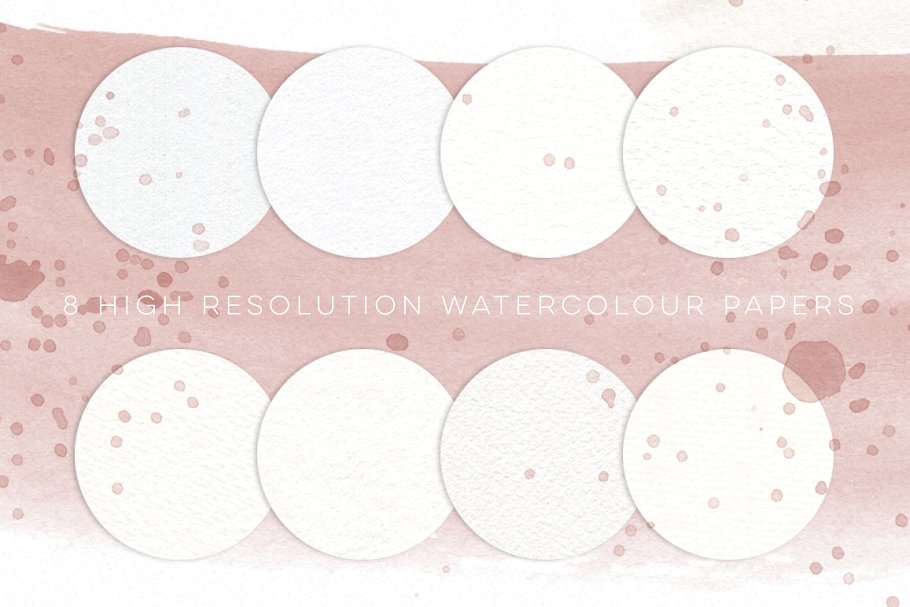 水彩画笔纹理Procreate笔刷 Procreate Brushes Watercolor Kit插图(4)