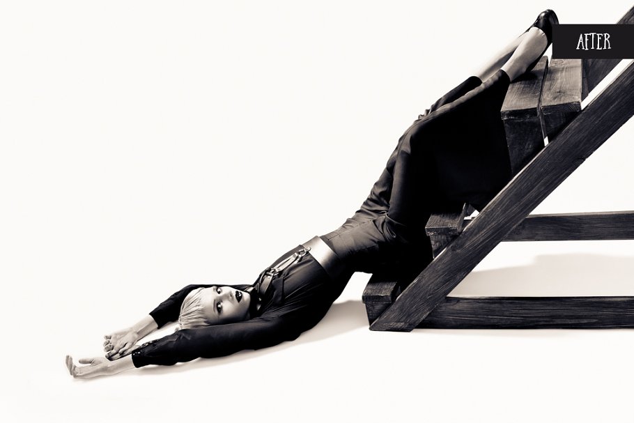 黑白照片风格 PS 动作 Black & White actions for Photoshop插图(3)