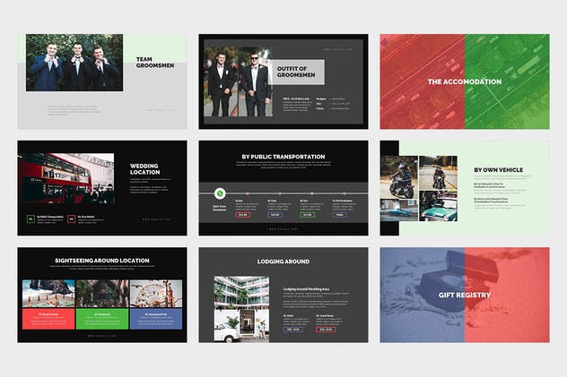 婚礼婚庆策划Google Slides幻灯片素材 Kavela : Wedding Ceremony Planner Google Slides插图(10)