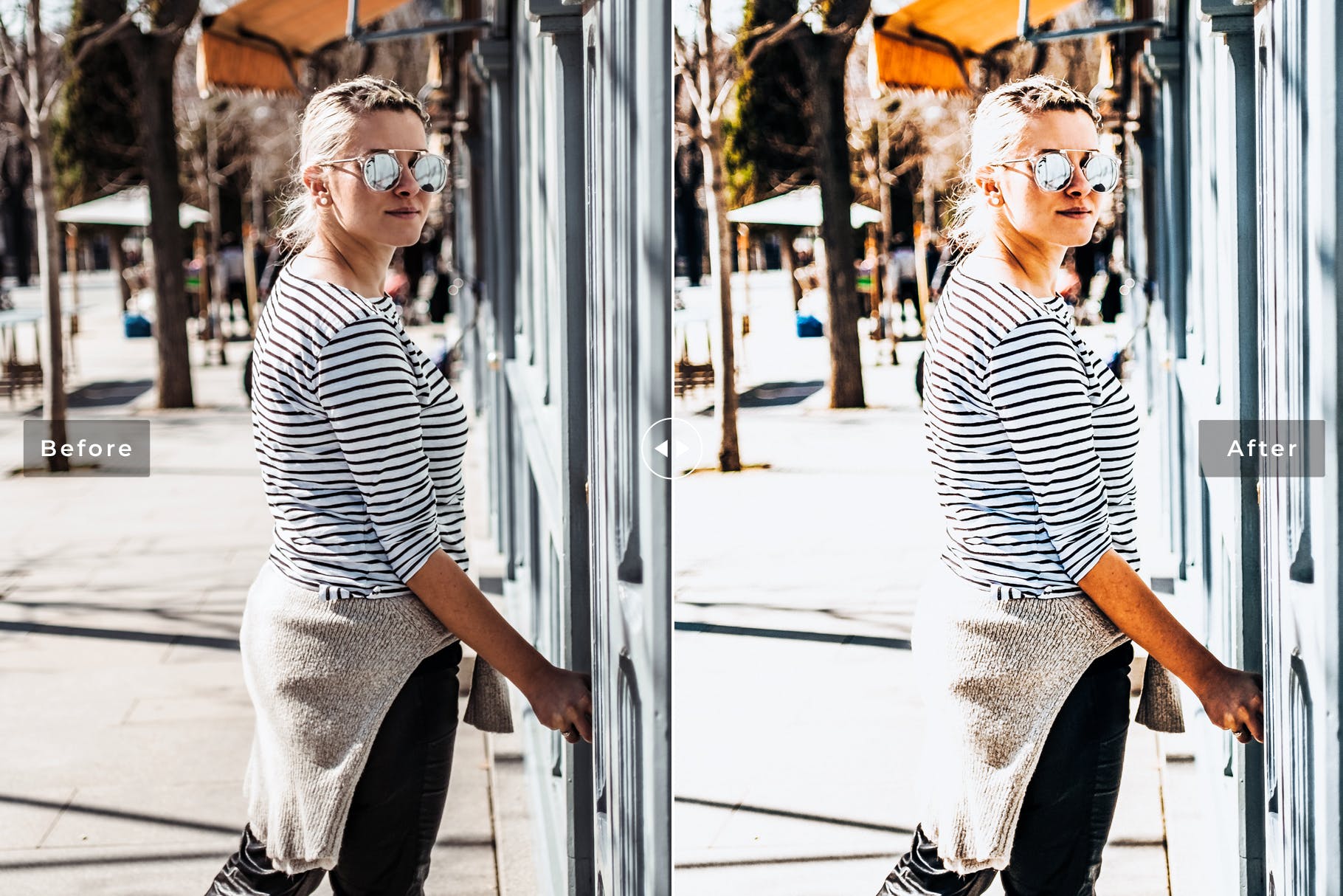 街拍时装摄影必备的调色滤镜素材库精选LR预设 Madrid Mobile & Desktop Lightroom Presets插图(1)