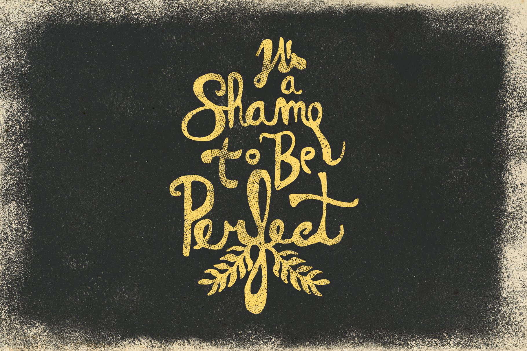 50款墨水漆刷纹理PS笔刷 The Print Factory插图(3)