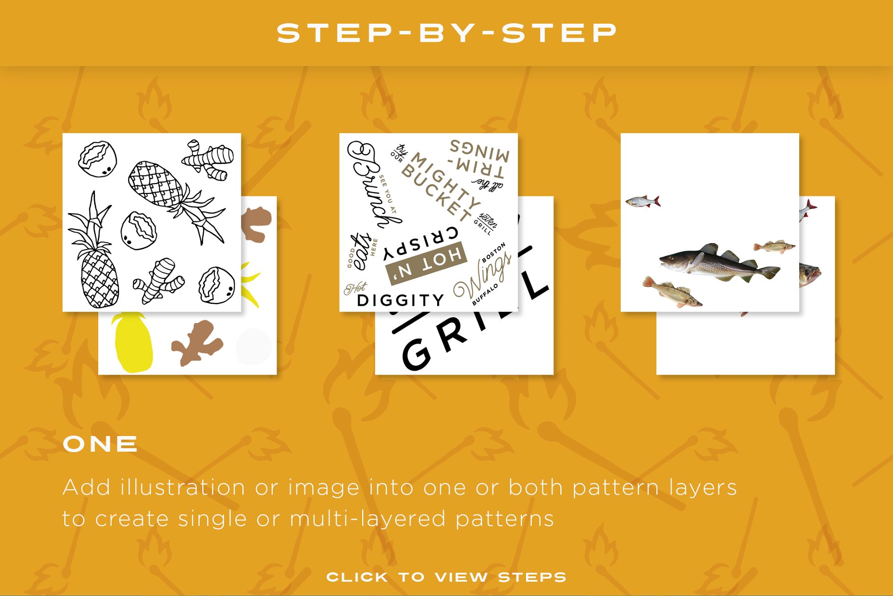 快捷图案纹理背景生成器 PSD Pattern Creator插图(1)