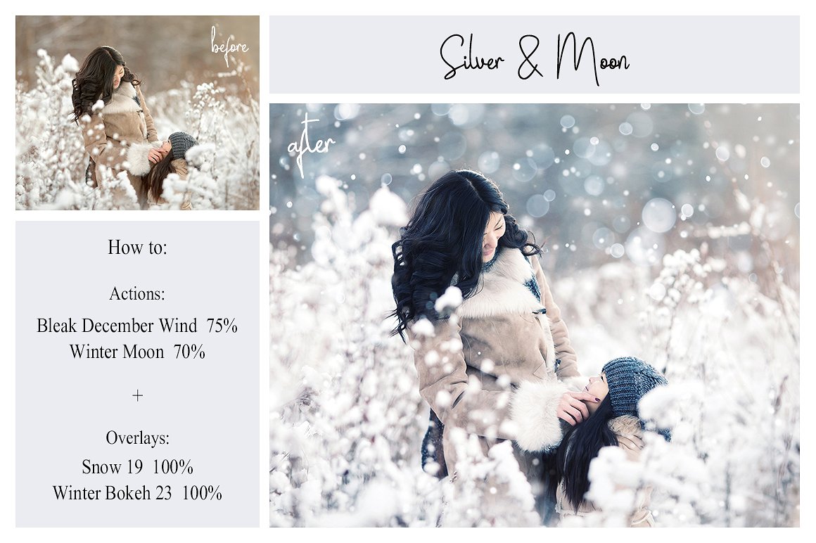 浪漫冬日温馨PS动作叠加纹理插图(21)