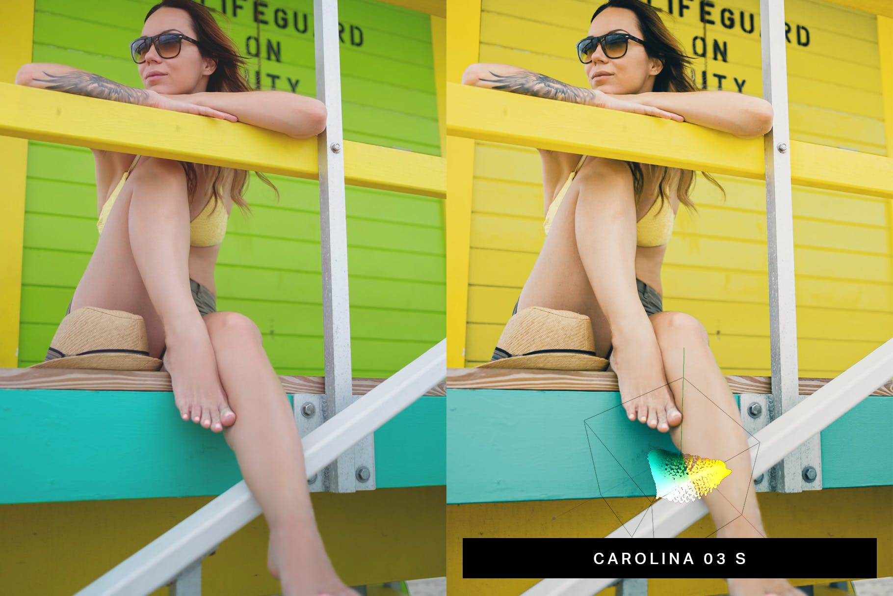 50款柠檬黄色调照片后期处理Lightroom预设 50 Lemon Yellow Lightroom Presets & LUTs插图(3)