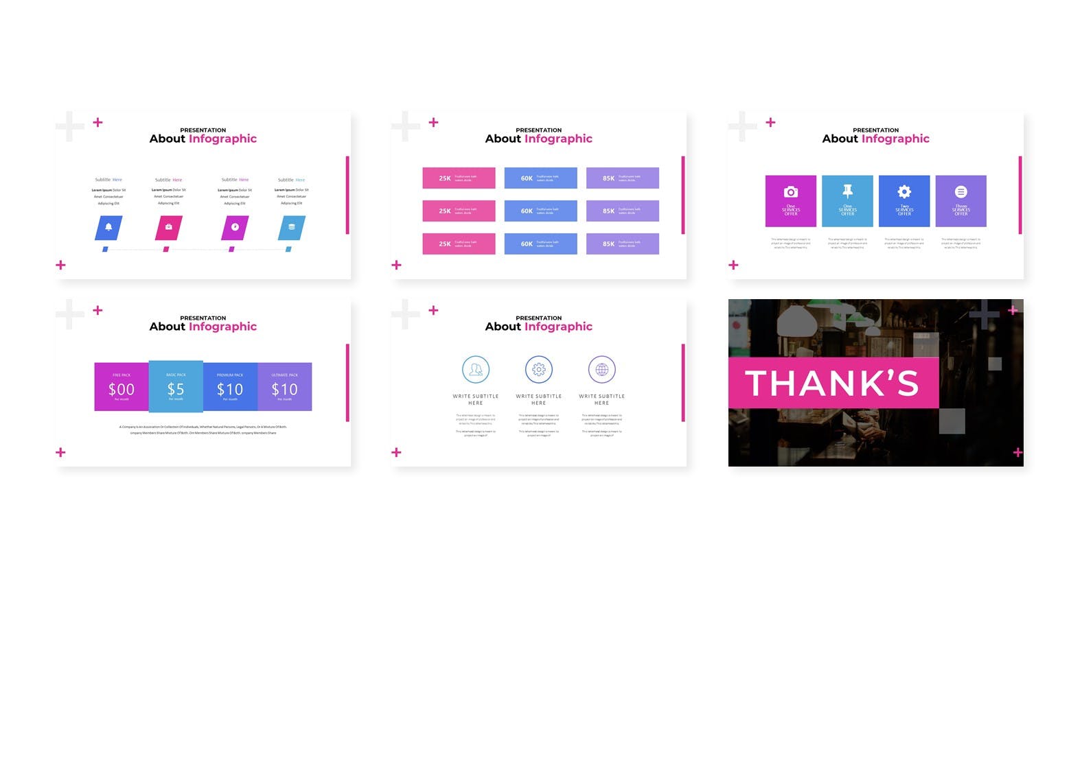 西餐西式美食品牌介绍谷歌幻灯片模板 Kuliner – Google Slides Template插图(3)