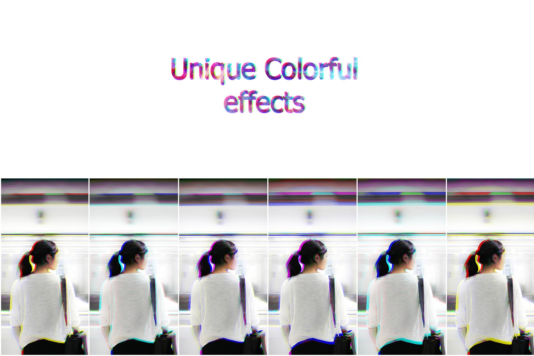 54款人像照片3D特效PS动作 3D Actions插图(1)