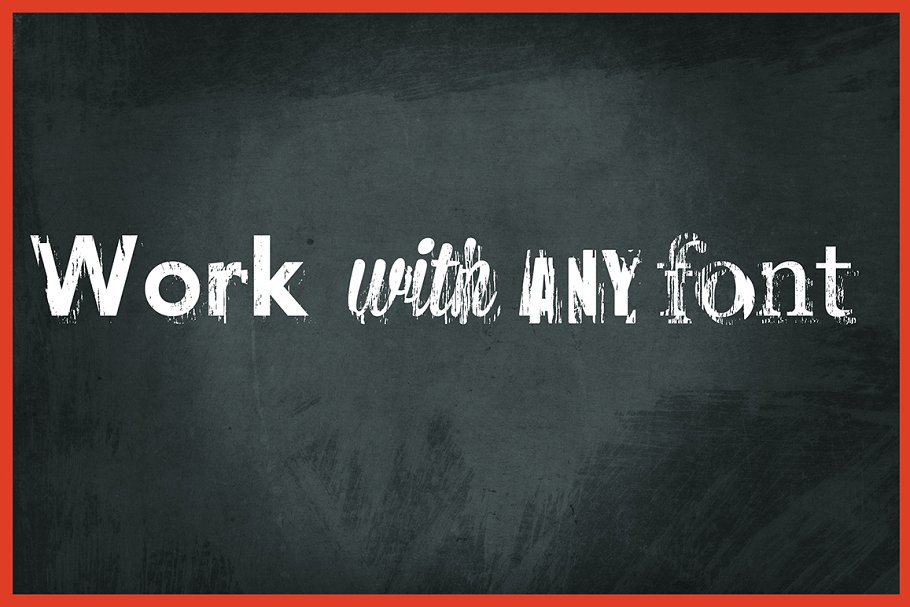 复古印刷做旧效果图层样式 Text Destroyer Vol. 02插图(2)