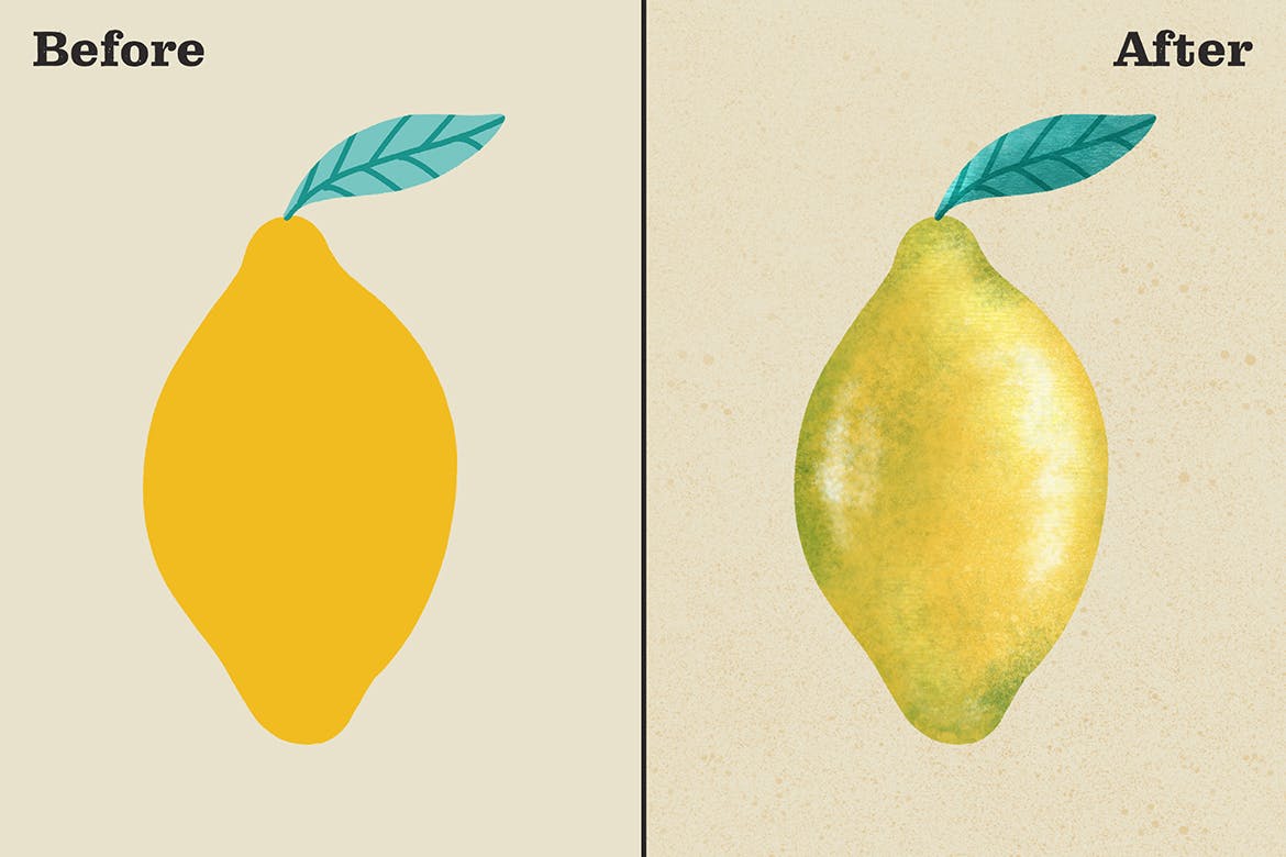 美食手绘插画着色Procreate笔刷 Yummy Shaders for Procreate插图(4)