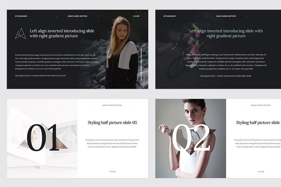高端时尚创意产品 Keynote 幻灯片模板 BALANCE Keynote Presentation Theme插图(3)