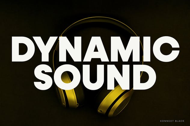 高品质几何无衬线字体家族[18种字体样式] Konnect Font Family插图(2)