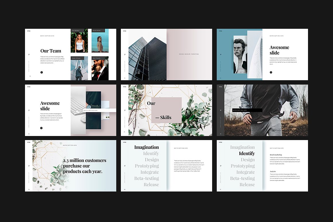 简约现代设计风格Keynote幻灯片模板 STYLE Keynote Template插图(9)