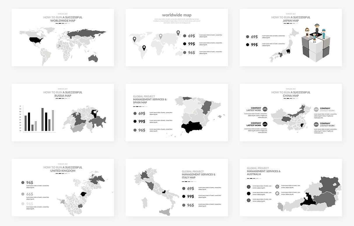 134页独特极简的谷歌幻灯片模板下载[ppt,pptx]插图(12)