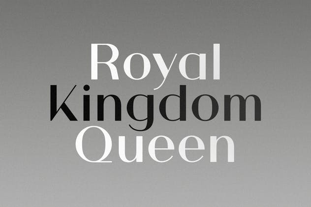 优雅粗细笔画混合英文无衬线字体 Athena – An Elegant Sans Serif插图(2)