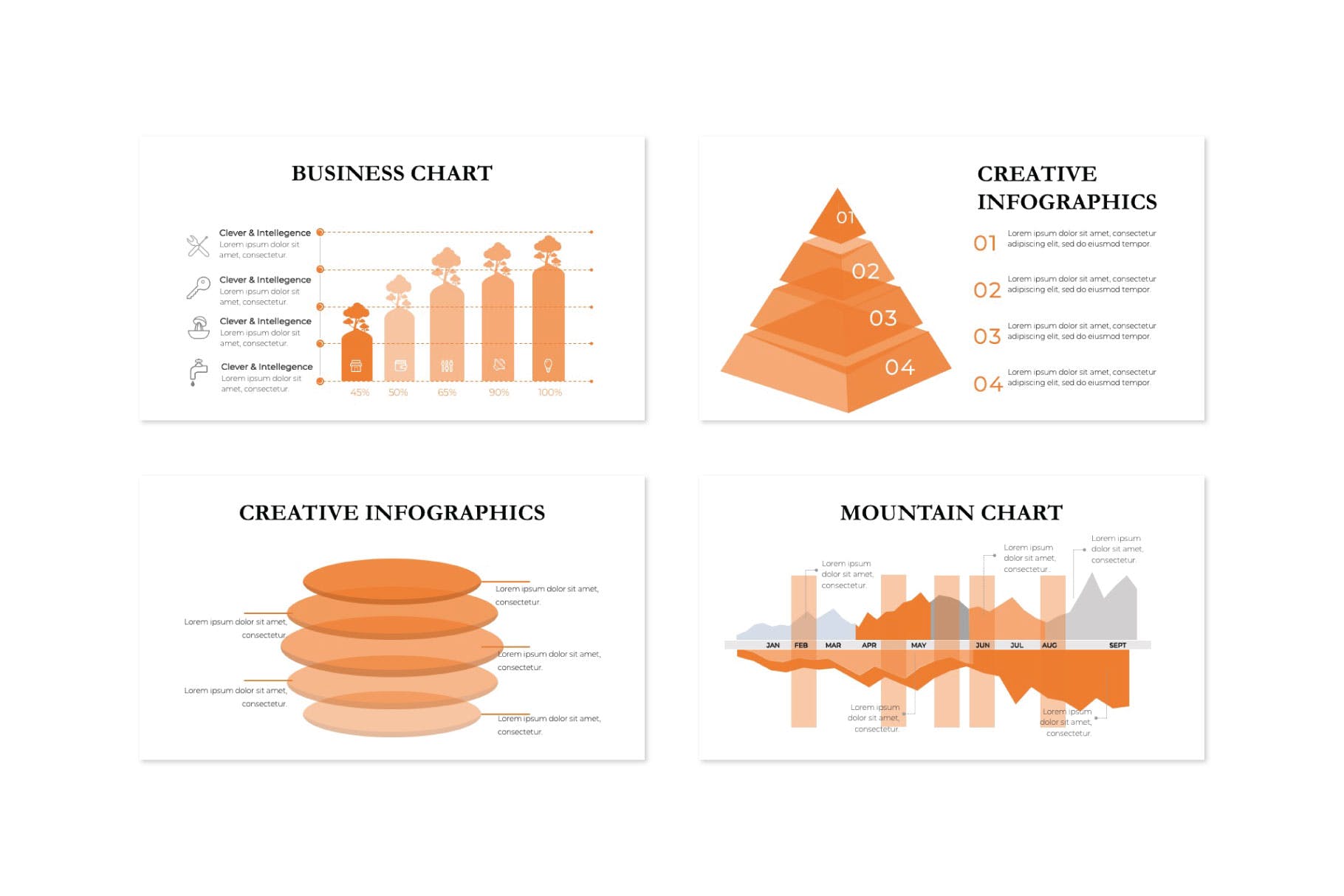 时尚服饰公司介绍谷歌幻灯片模板 JULIETTE – Google Slide Presentation插图(6)